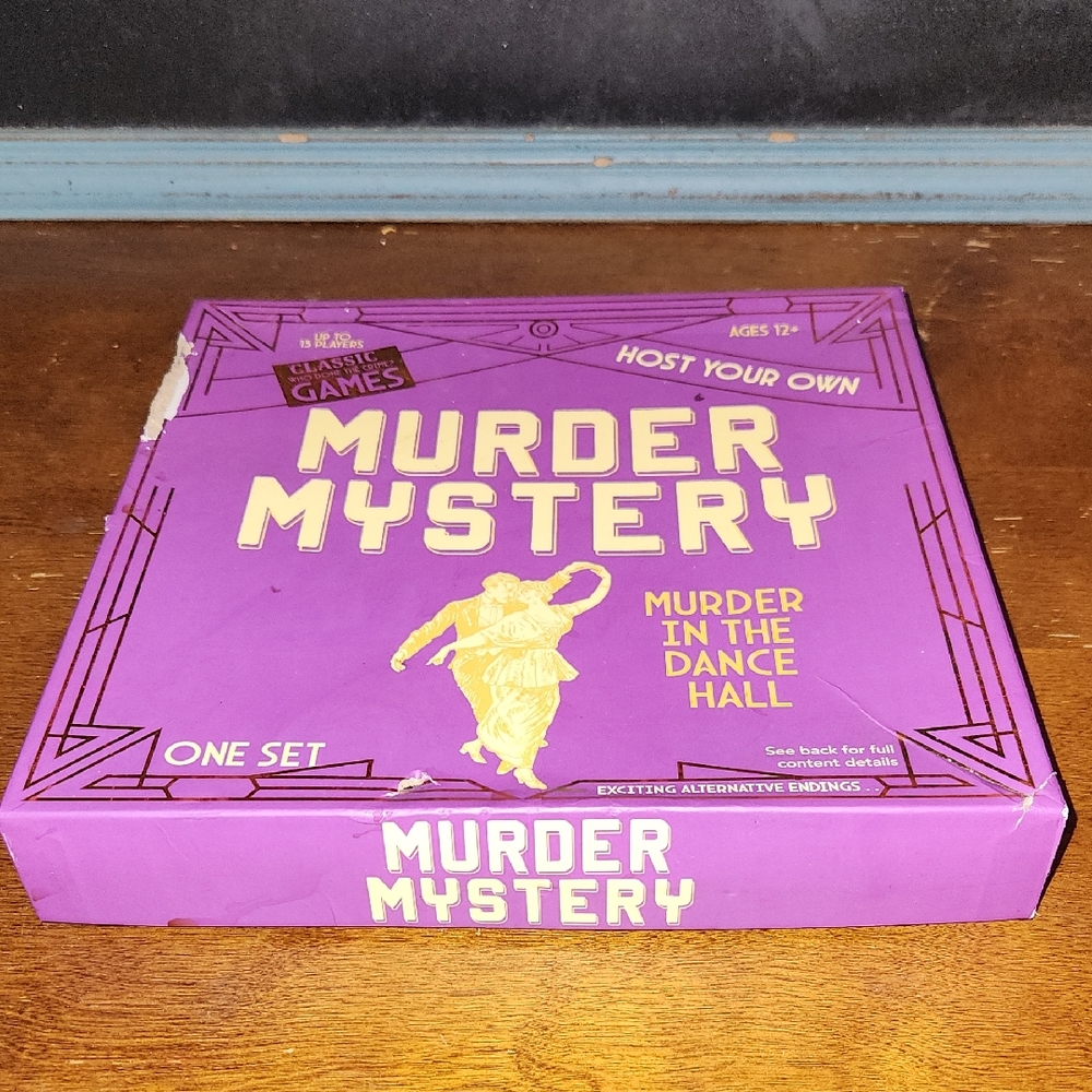 Murder Mystery Game Set